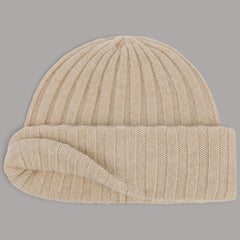 Bonnet en cachemire non teint - durable