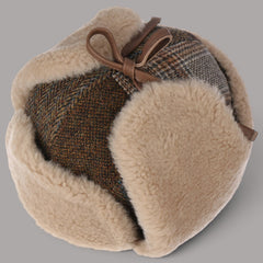 Casquette bomber patchwork