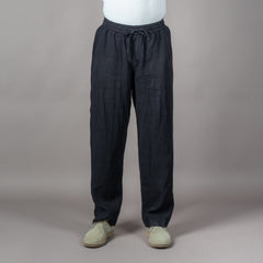 Unisex Hose mit Kordelzug Deep Black