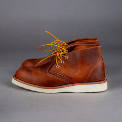 Work Chukka 3137 Copper Rough & Tough Leather Men's Shoes