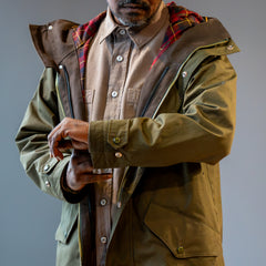 Lined All Weather Coat 7090 Military Green
