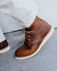 Work Chukka 3137 Copper Rough & Tough Leather Men's Shoes