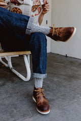 Work Chukka 3137 Copper Rough & Tough Leather Men's Shoes