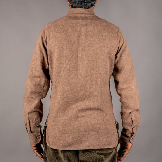 A Piece of Chic"Auvergnate" Hemd BraunHemdBritish Parts Luzern