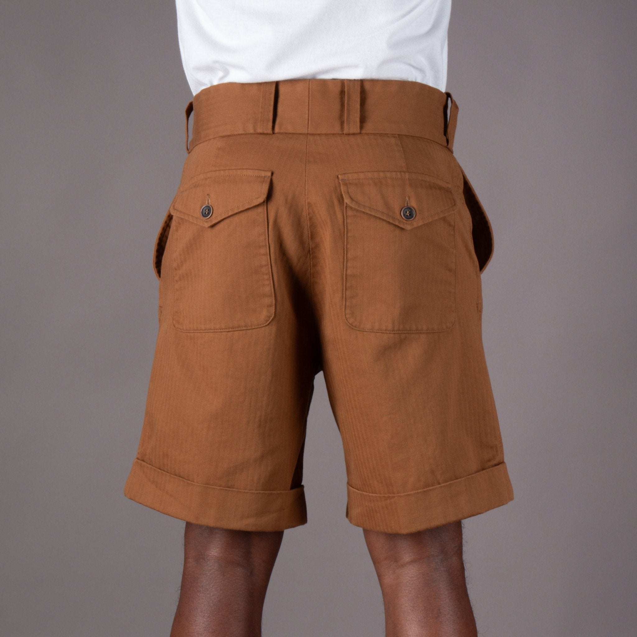 A Piece of ChicBushman Shorts Terracotta HBTHosenBritish Parts Luzern