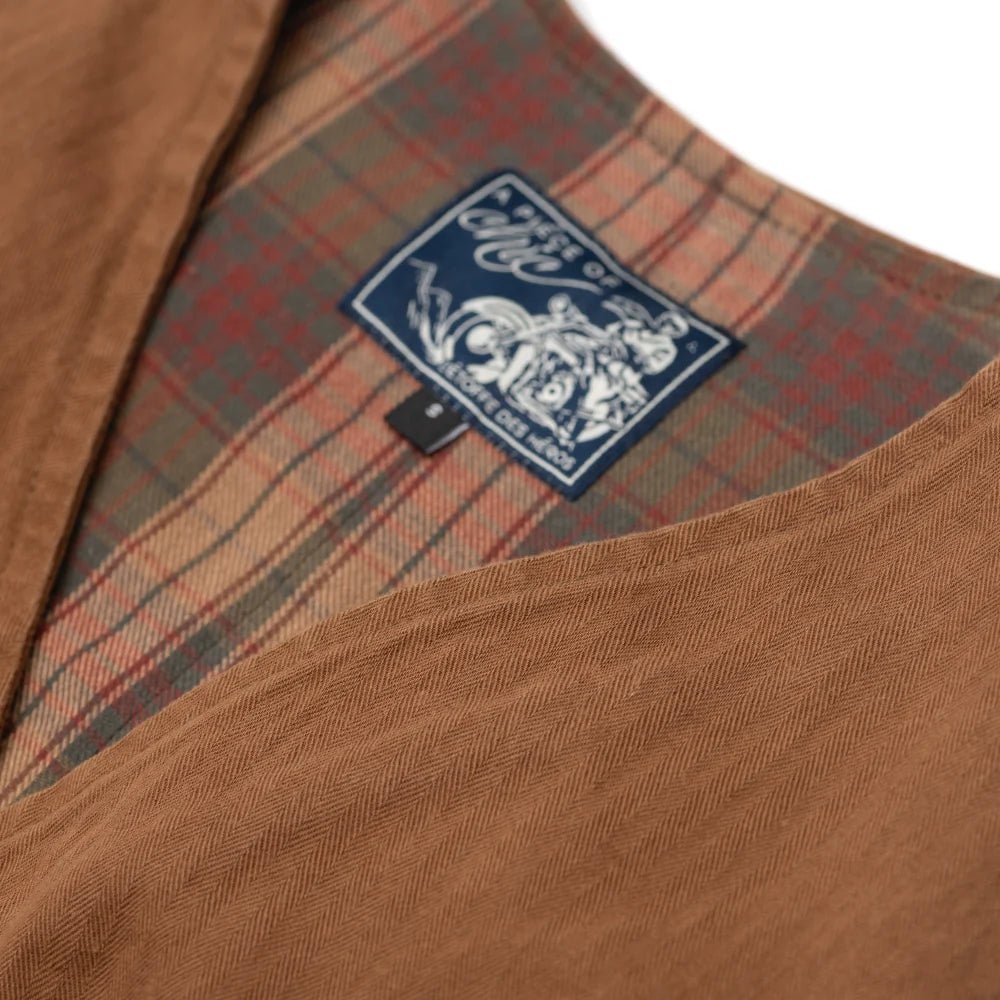 A Piece of ChicElegant Weste HBT RustWestenBritish Parts Luzern