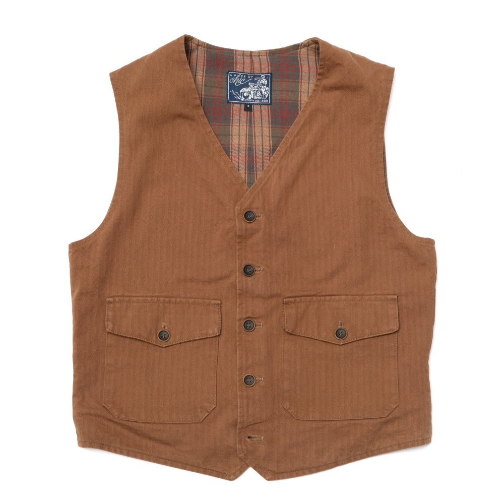 A Piece of ChicElegant Weste HBT RustWestenBritish Parts Luzern