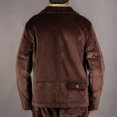 A Piece of Chic"La Besogne" Work Jacket - Brown CordJackenBritish Parts Luzern