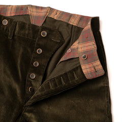 A Piece of Chic"LE MANARD" Arbeiterhose Cord DunkelgrünHosenBritish Parts Luzern