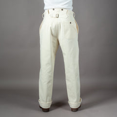 "A Piece of Chic" "LE MANARD" Work Pants HBT Off-White Pants British Parts Lucerne
