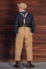 A Piece of Chic"LE MANARD" Arbeiterhose Heavy Canvas BeigeHosenBritish Parts Luzern