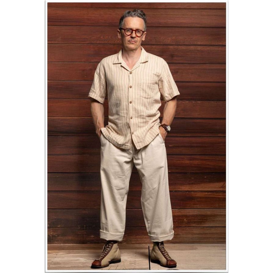 "A Piece of Chic" "Riviera" Short-Sleeve ShirtShirtBritish Parts Lucerne