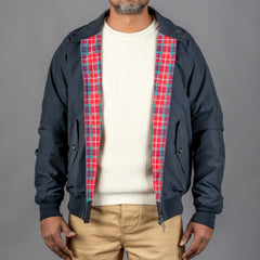 BaracutaG9 Harrington Jacke dark navyJackenBritish Parts Luzern