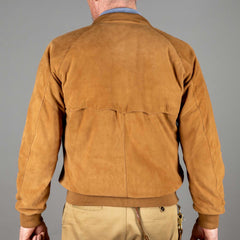 BaracutaG9 Harrington Jacke Suede TobaccoJackenBritish Parts Luzern
