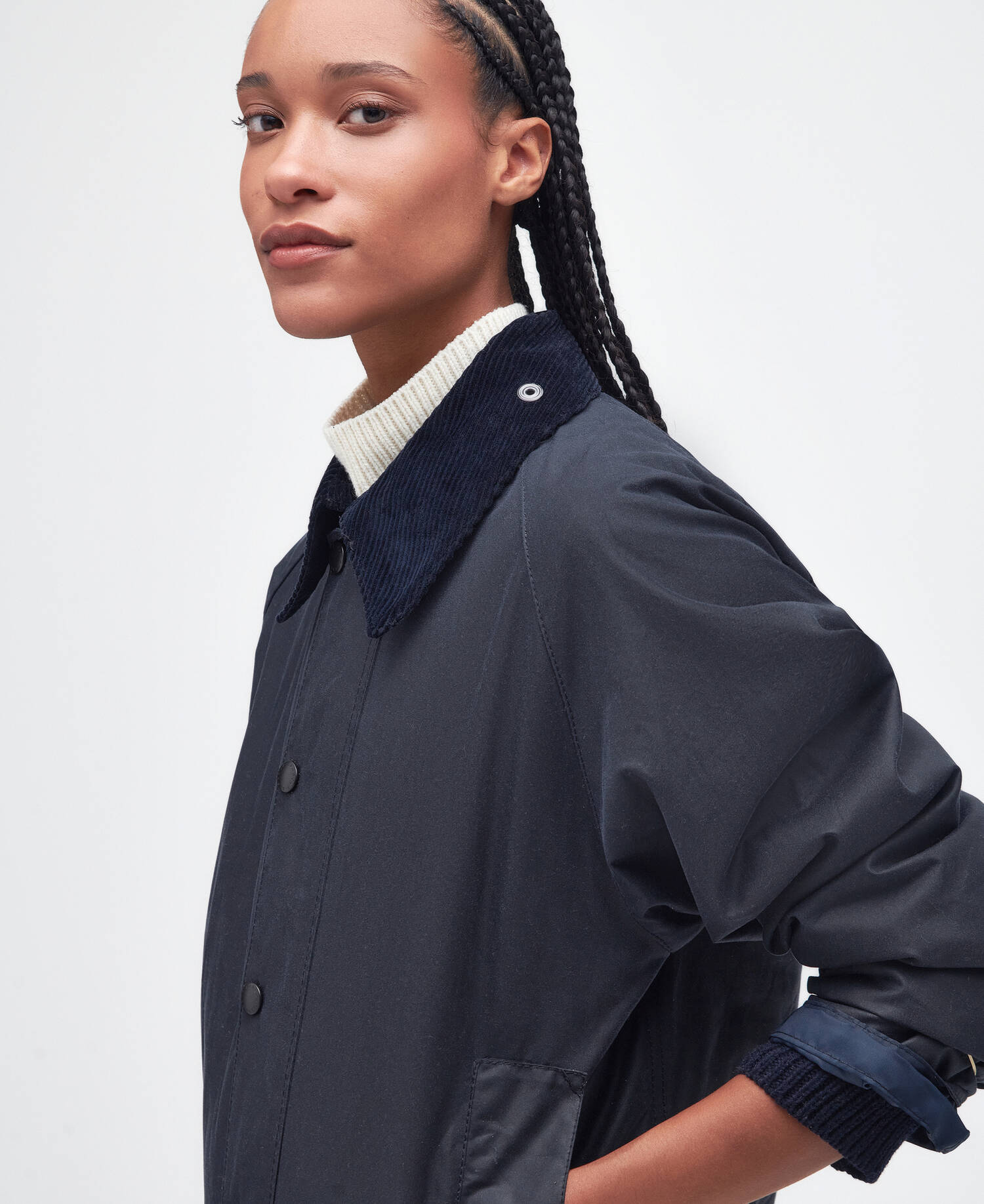 Barbour InternationalBeaufort Wax Jacket NavyJackenBritish Parts Luzern