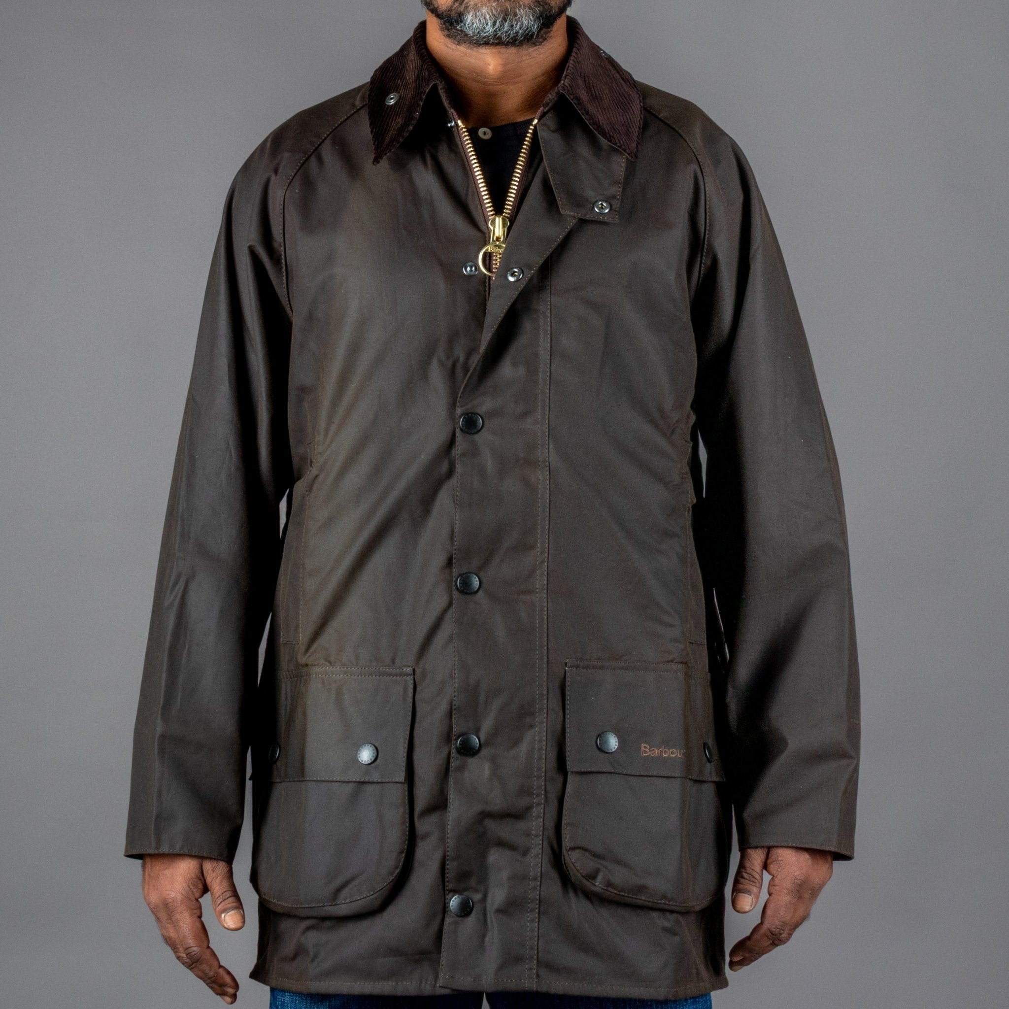 Barbour InternationalClassic Beaufort® Wax Jacket OliveJackenBritish Parts Luzern