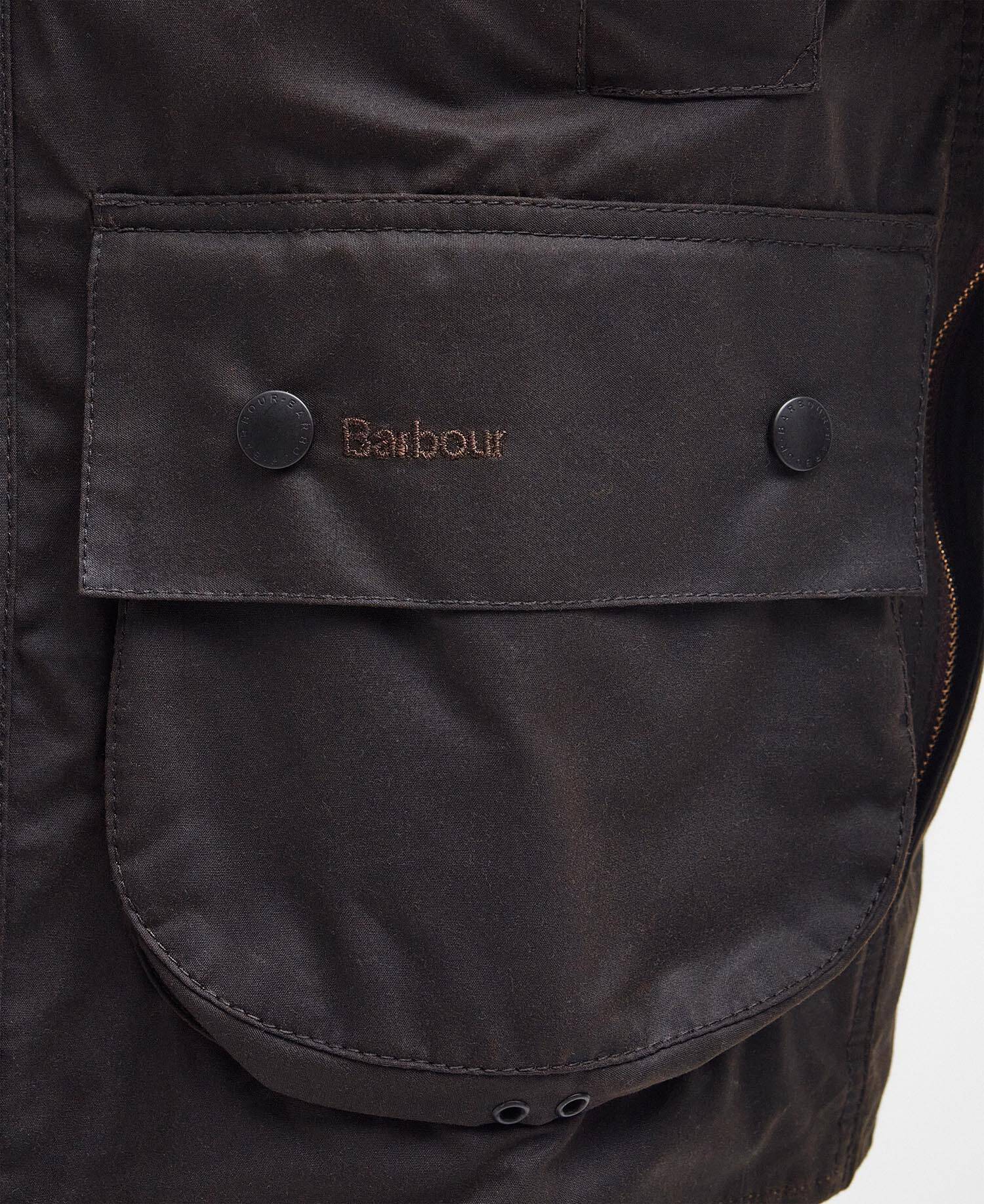Barbour InternationalClassic Beaufort® Wax Jacket OliveJackenBritish Parts Luzern