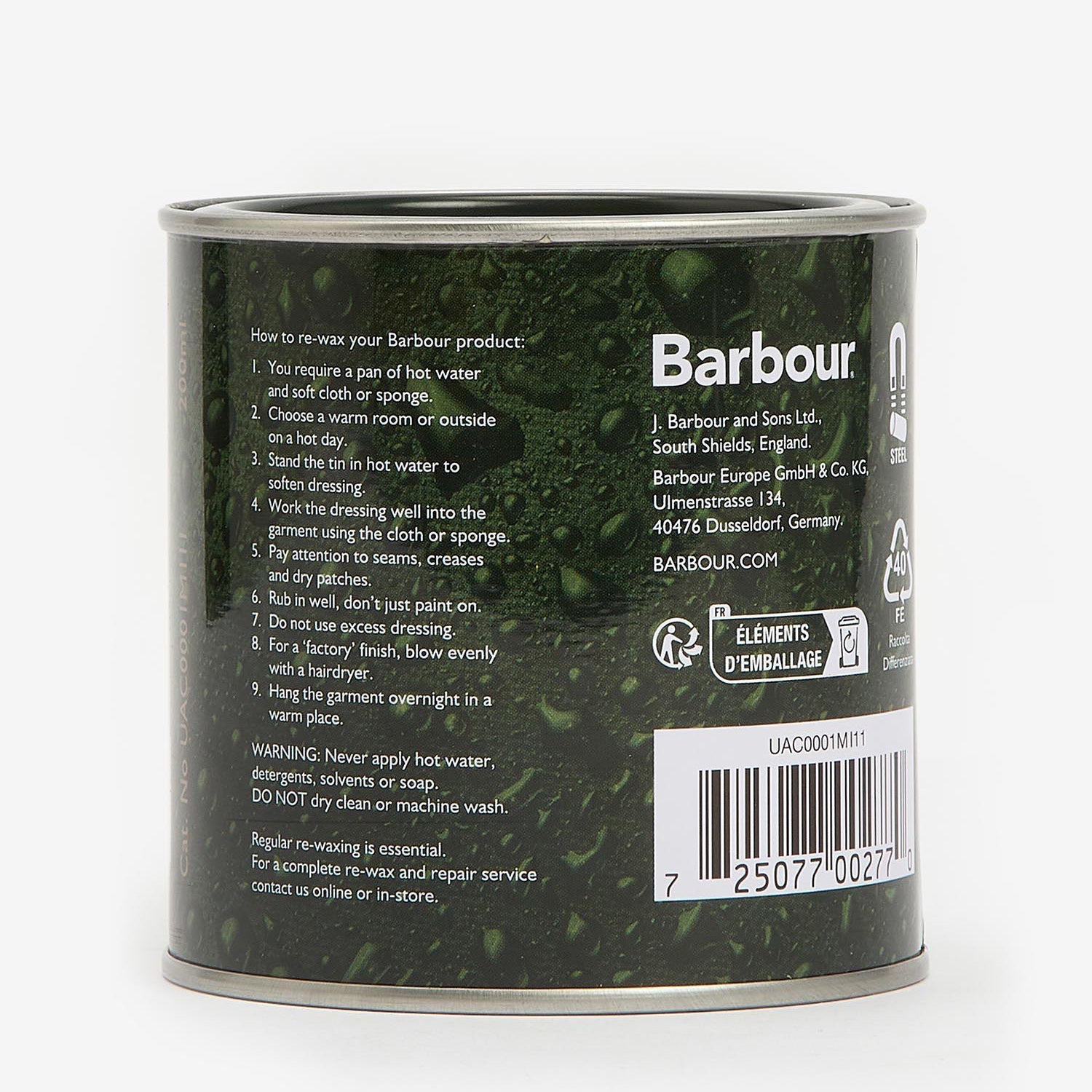 BarbourBarbour Thornpoof DressingBritish Parts Luzern