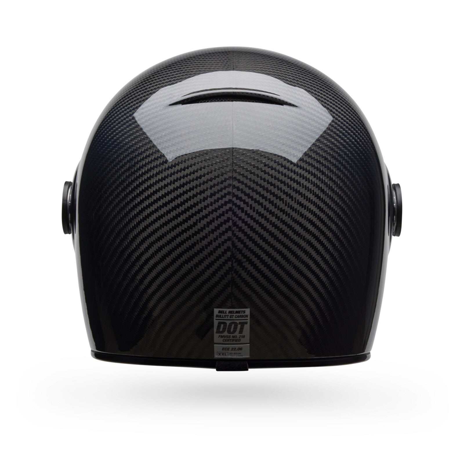 Bell Helmets Bullitt GT Carbon Motorcycle Helmet Solid Black Helmet British Parts Lucerne