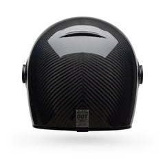 Bell Helmets Bullitt GT Carbon Motorcycle Helmet Solid Black Helmet British Parts Lucerne
