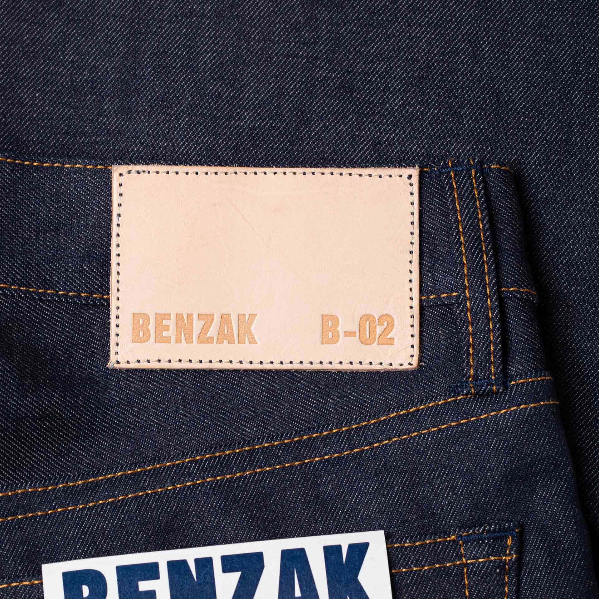 BenzakB-02 Regular Straight Jeans 14 oz Aged Indigo SelvedgeHosenBritish Parts Luzern