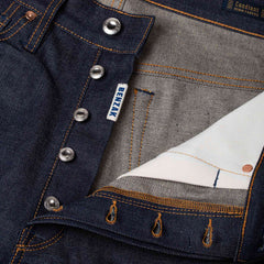 BenzakB-02 Regular Straight Jeans 14 oz Aged Indigo SelvedgeHosenBritish Parts Luzern