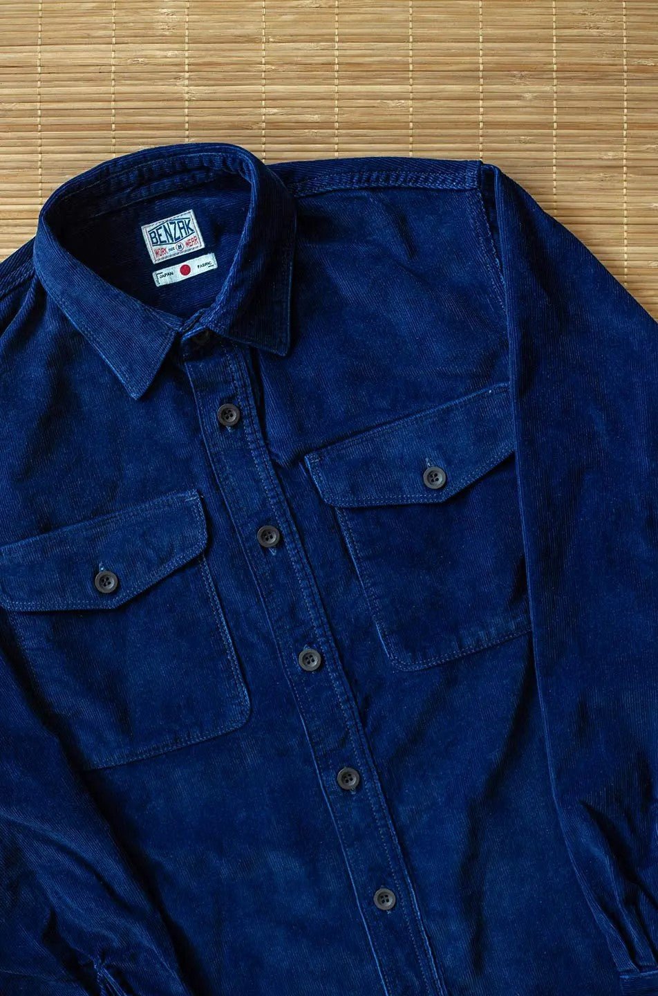 BenzakScout Overshirt Indigo CorduroyHemdBritish Parts Luzern