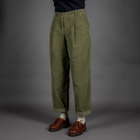 Captain SantorsDamenhose W3302 CP 405 Military GreenFrauenhoseBritish Parts Luzern