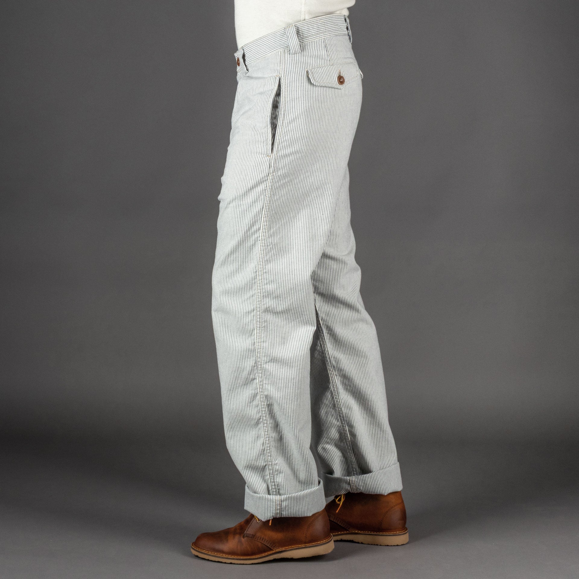 Captain SantorsLegionaire Pant CLK05 Blu (gestreift)HosenBritish Parts Luzern