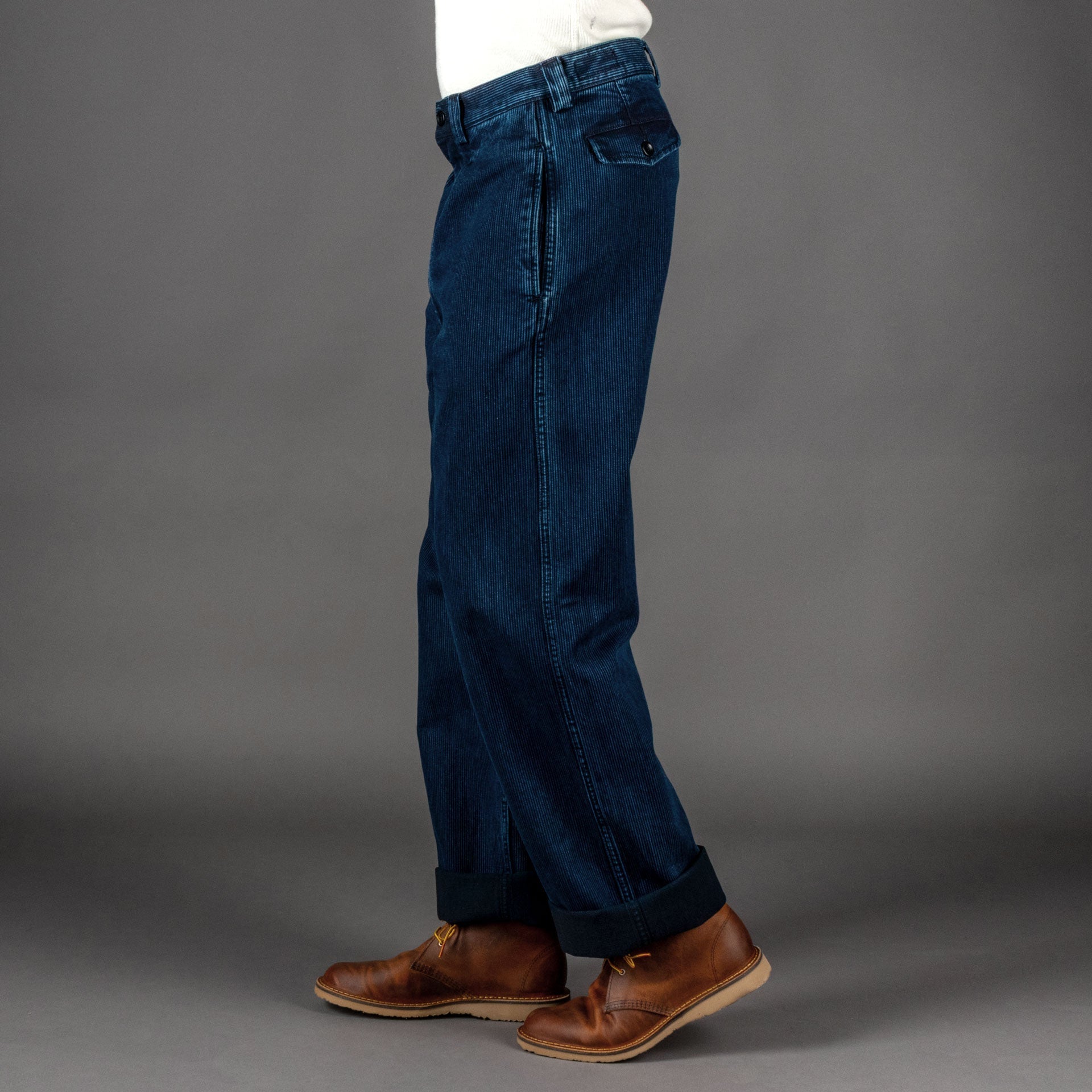 Captain SantorsLegionaire Pant Indigo Cotton (Cord)HosenBritish Parts Luzern