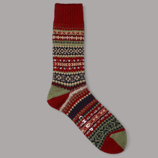 Chup SocksSULATA Wool Socken - CrimsonSockenBritish Parts Luzern