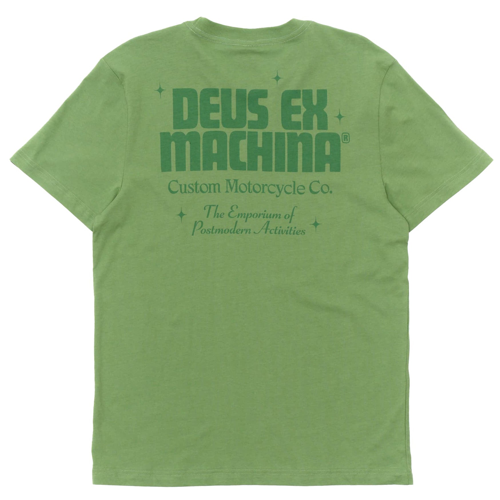 Deus Ex MachinaDrop Down T-Shirt grünT-ShirtBritish Parts Luzern