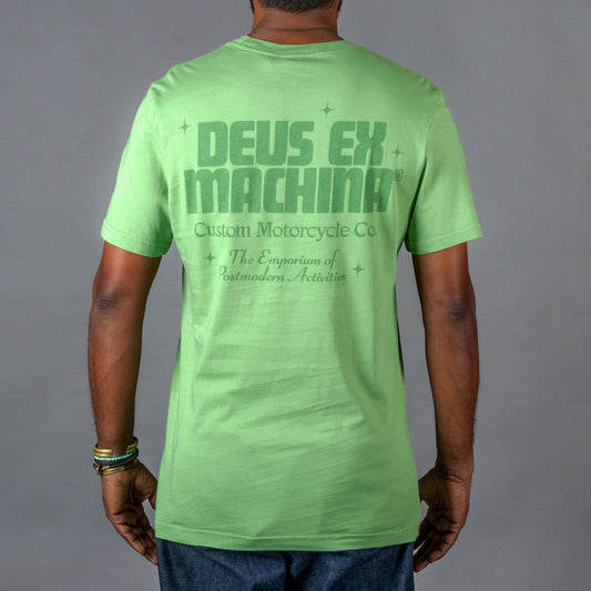 Deus Ex MachinaDrop Down T-Shirt grünT-ShirtBritish Parts Luzern