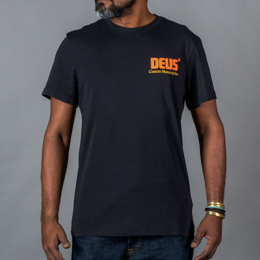 Deus Ex MachinaDrop Down T-Shirt schwarzT-ShirtBritish Parts Luzern