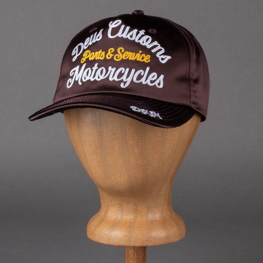 Deus Ex MachinaIota Trucker Cap Choc PlumMützeBritish Parts Luzern