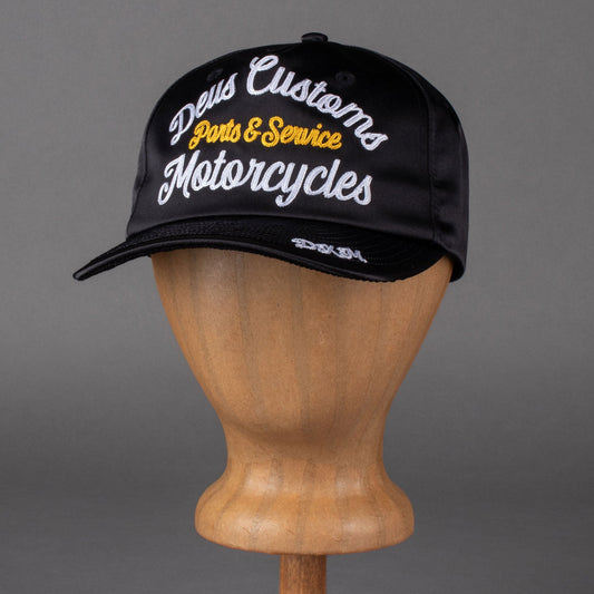 Deus Ex MachinaIota Trucker Cap schwarzMützeBritish Parts Luzern