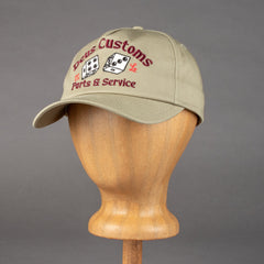 Deus Ex MachinaKnucklebones Cap Olive GreenMützeBritish Parts Luzern