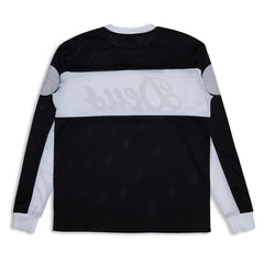 Deus Ex Machina Saber Moto Jersey in Black T-Shirt British Parts Lucerne