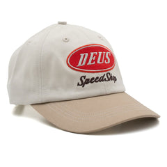 Deus Ex MachinaSpeedshop Cap Dirty WhiteMützeBritish Parts Luzern