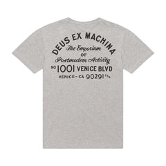 Deus Ex MachinaVenice Address Pocket T-Shirt grau melliertT-ShirtBritish Parts Luzern
