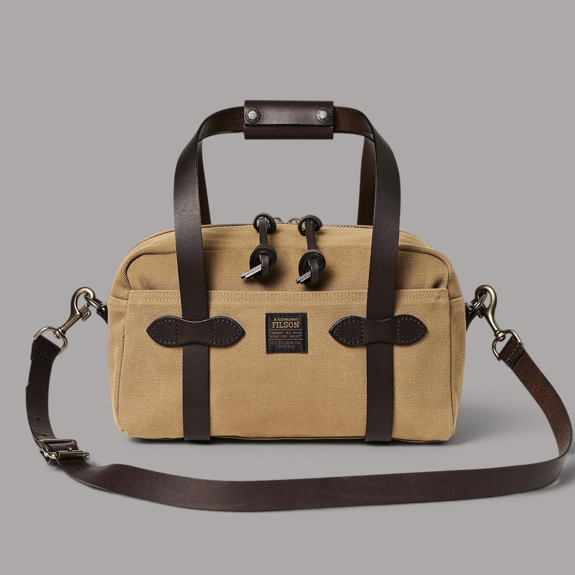 Sac de voyage Filson Compact, couleur tan – British Parts, Lucerne