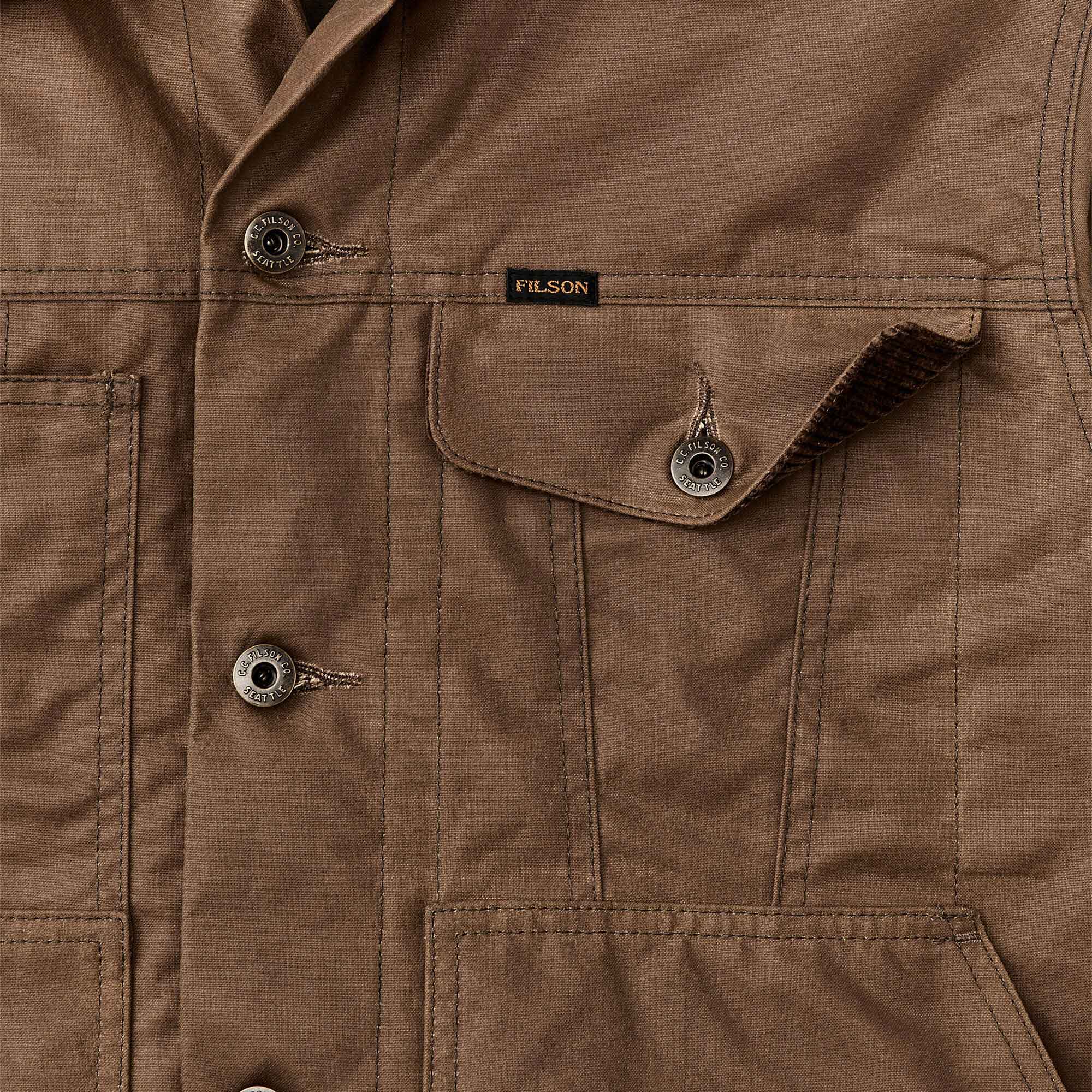 FilsonInsulated Short Cruiser Jacket - Dark BrownJackenBritish Parts Luzern