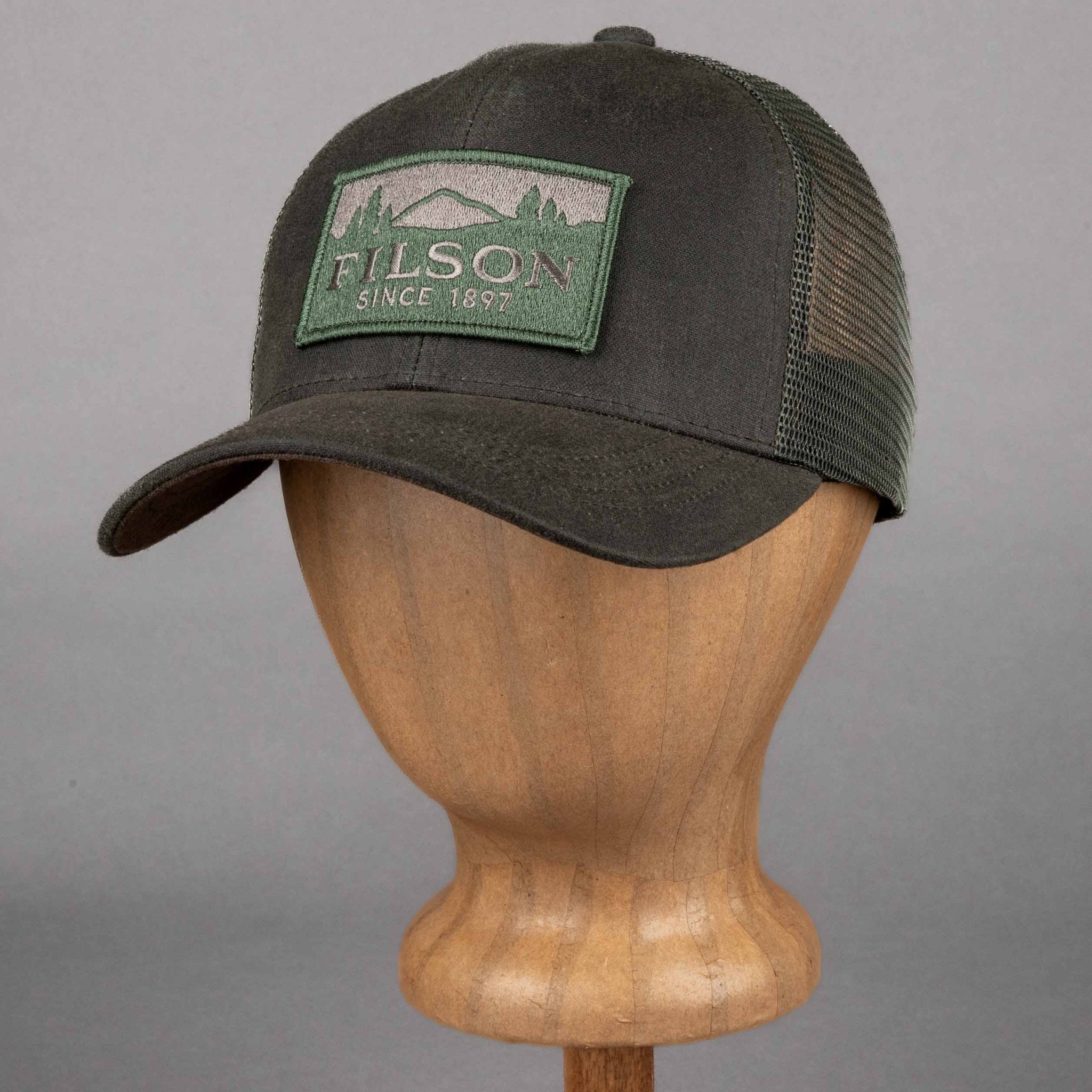 FilsonLogger Mesh Cap - Otter GreenMützeBritish Parts Luzern