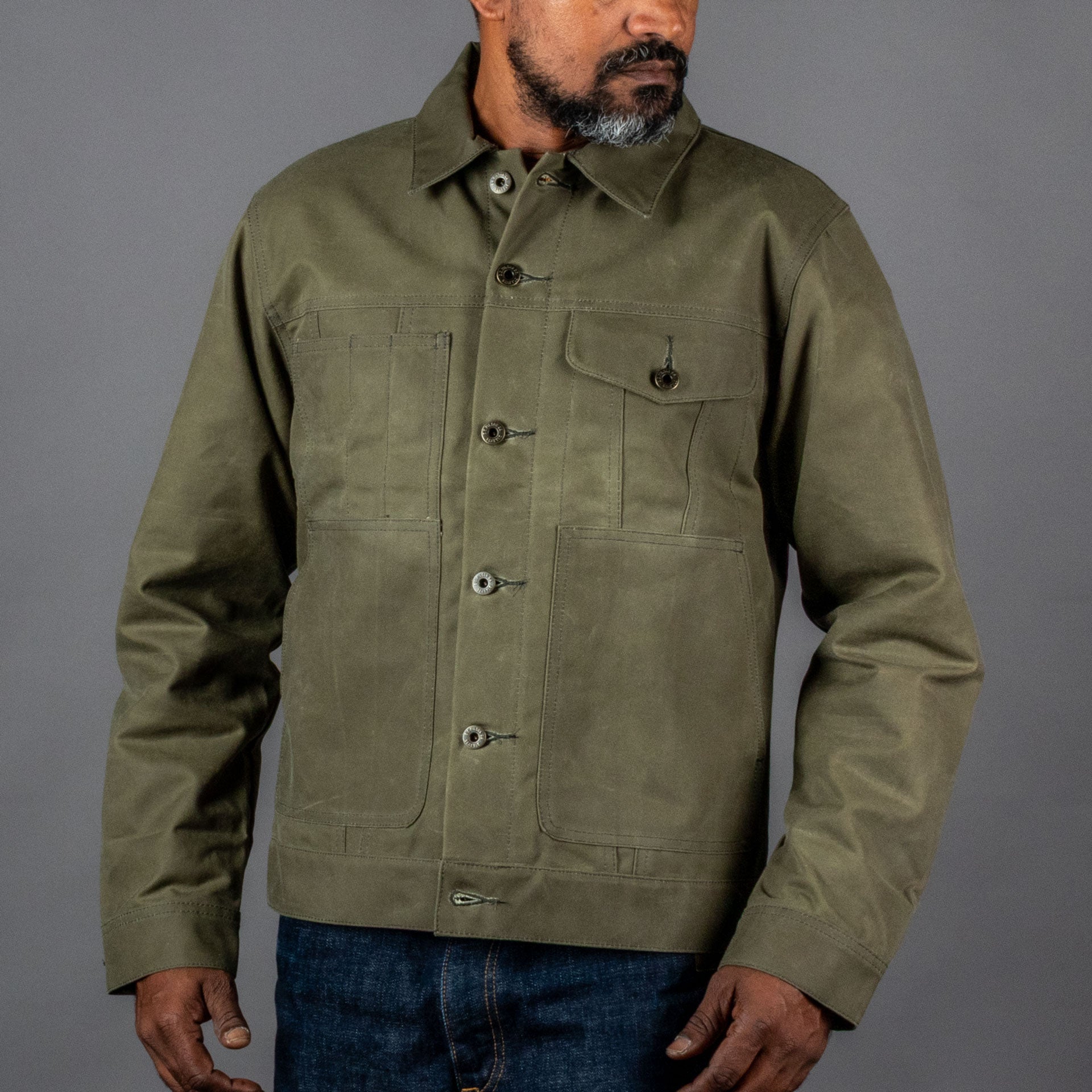 FilsonShort Lined Cruiser Jacket - Military GreenJackenBritish Parts Luzern