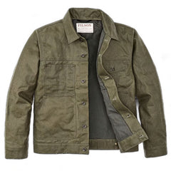FilsonShort Lined Cruiser Jacket - Military GreenJackenBritish Parts Luzern