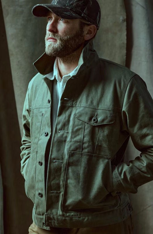 FilsonShort Lined Cruiser Jacket - Military GreenJackenBritish Parts Luzern