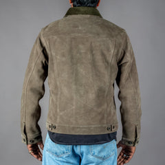 FilsonSuede Short Cruiser Jacket - Otter GreenJackenBritish Parts Luzern