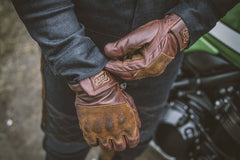 Fuel MotorcyclesRodeo Motorradhandschuhe braunHandschuheBritish Parts Luzern