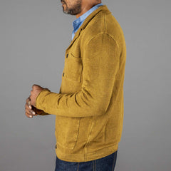 G.R.P.3 Pocket Jacket Linen TabaccoCardiganBritish Parts Lucerne
