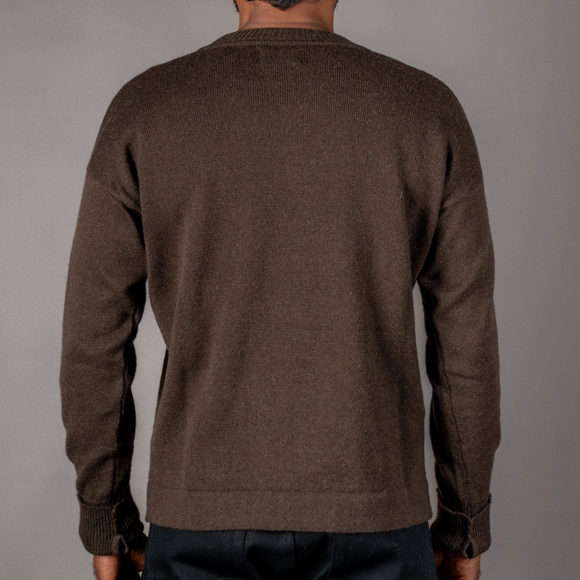 G.R.P.Crewneck CC21 BraunPulloverBritish Parts Luzern